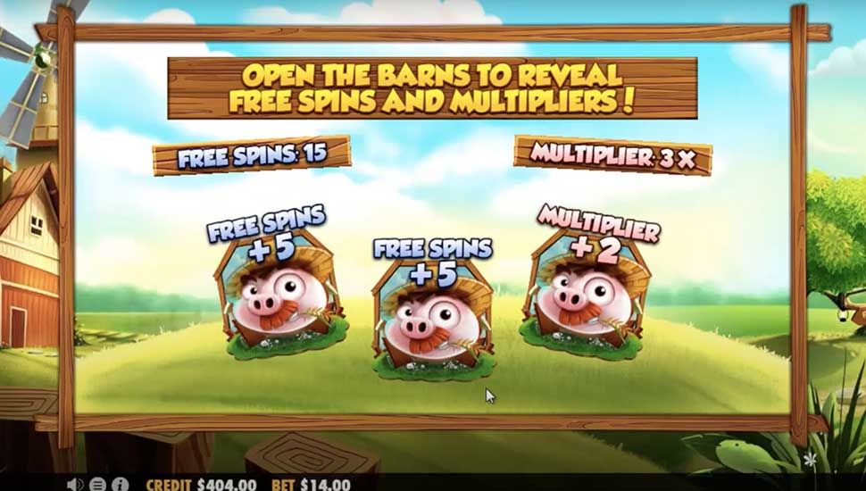 7 Piggies slot free spins