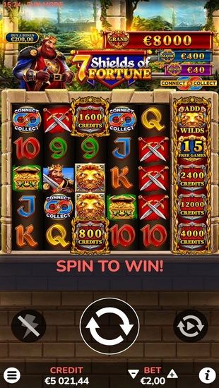 7 Shields of Fortune slot mobile