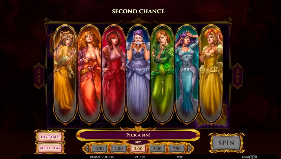 7 sins slot Second Chance