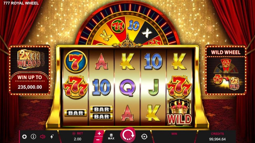 777 royal wheel gameplay