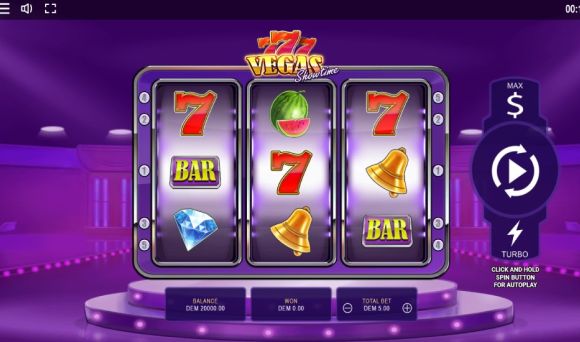 777 Vegas Showtime