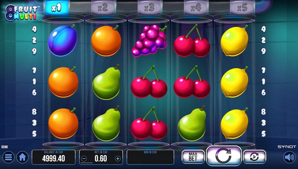 8 Fruit Multi slot gameplay