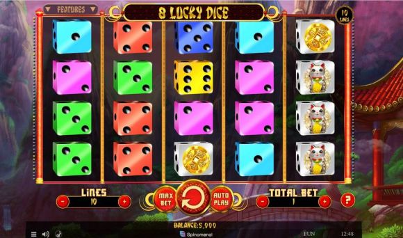 8 Lucky Dice