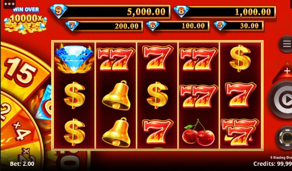 9 Blazing Diamonds
