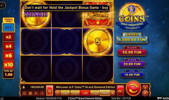 9 Coins Grand Diamond Edition