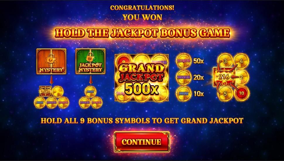 9 Coins Grand Gold Edition Slot - Bonus Game