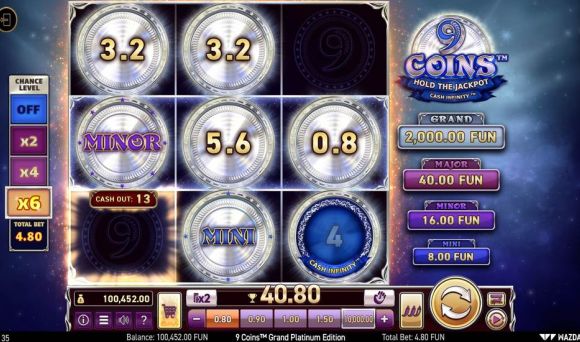 9 Coins Grand Platinum Edition