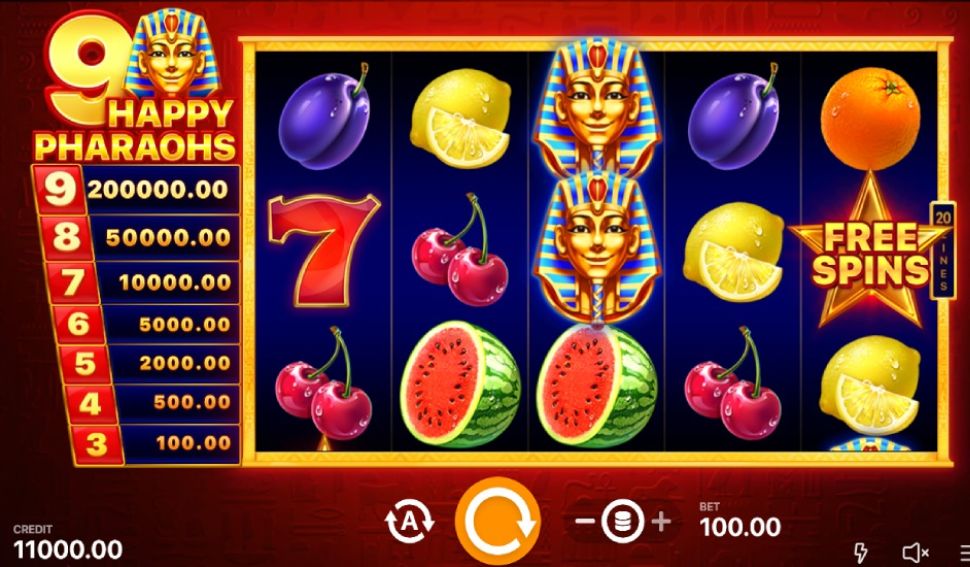9 Happy Pharaohs