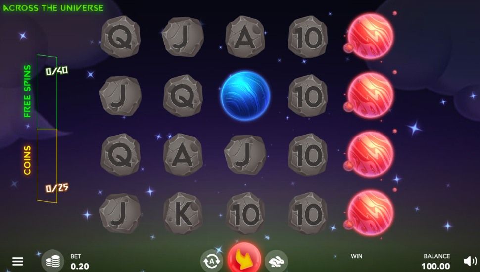 Across the Universe Slot - Review, Free & Demo Play