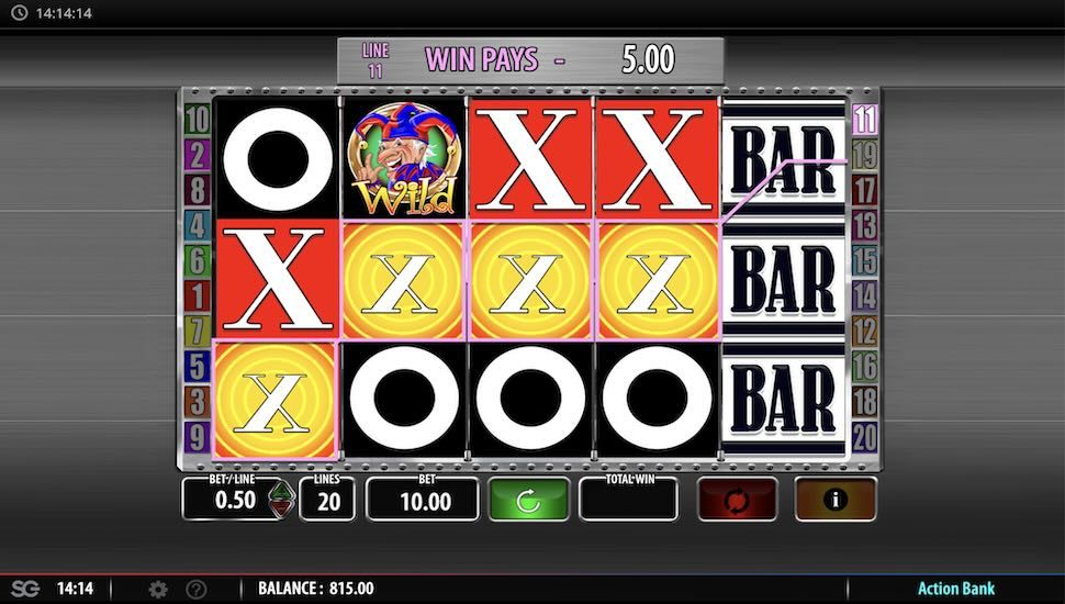 Action Bank slot Bonus