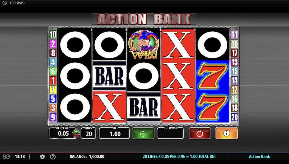 Action Bank slot Gameplay