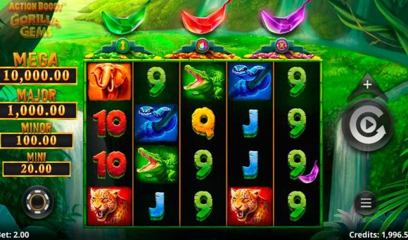 Action Boost Gorilla Gems