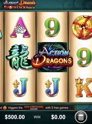 Action Dragons CashStacks Gold