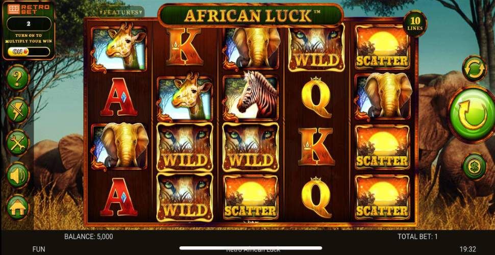 African Luck slot mobile