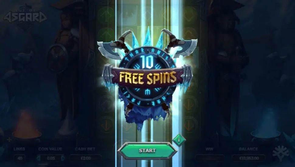 Age of Asgard - Free spins