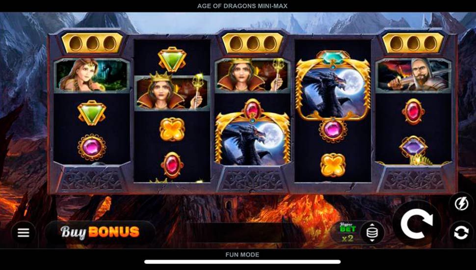 Age of Dragons Mini-max slot mobile