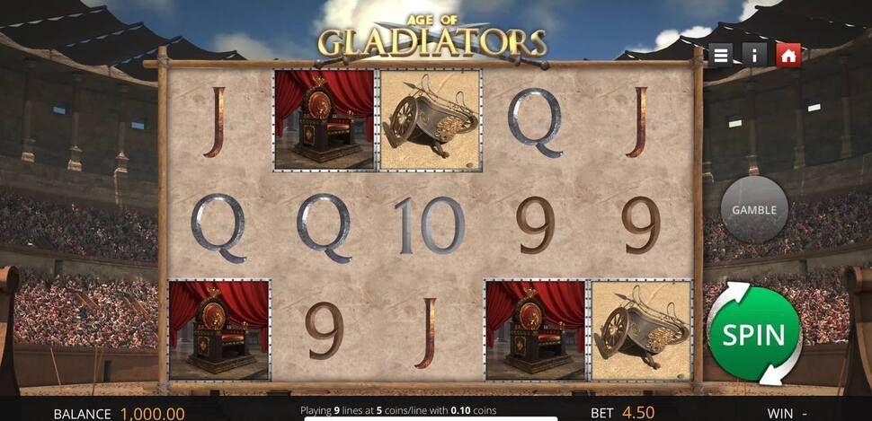 Age of gladiators slot mobile