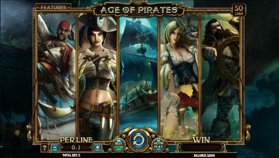 Age of Pirates Slot by Spinomenal preview