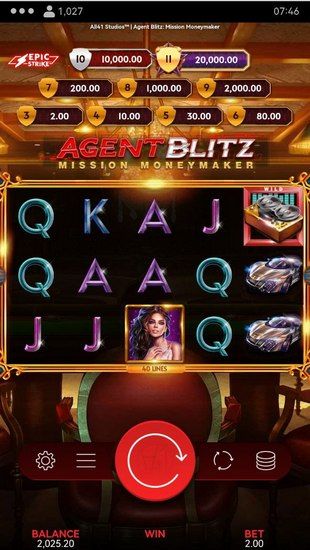 Agent Blitz Mission Moneymaker Slot Mobile