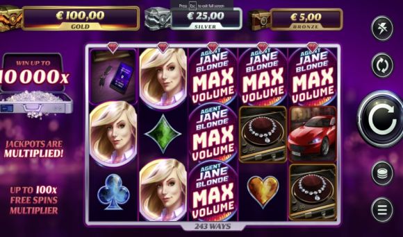 Agent Jane Blonde Max Volume