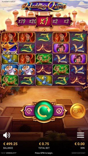 Aladdin's Quest Slot Mobile