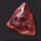 Red crystal symbol
