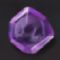 Purple crystal symbol