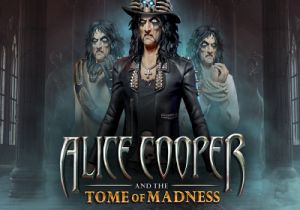 General information about Alice Cooper and the Tome of Madness slot