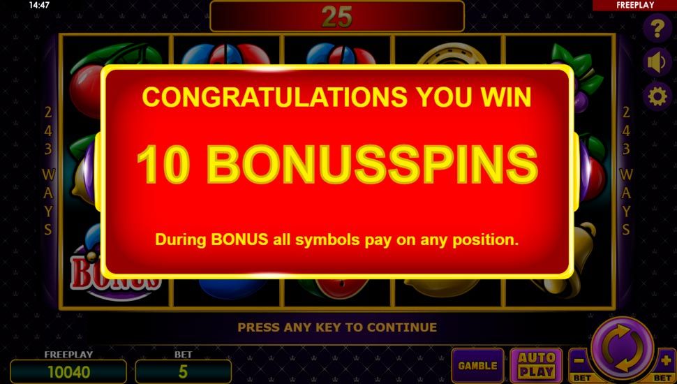 All ways joker slot Bonus Spins