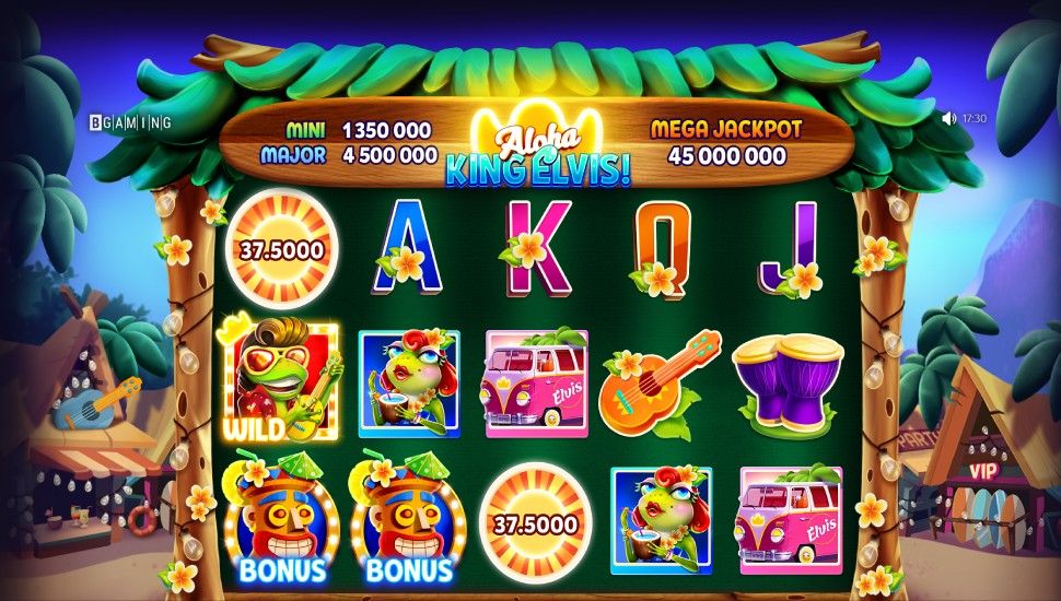 Aloha King Elvis Slot by BGaming preview