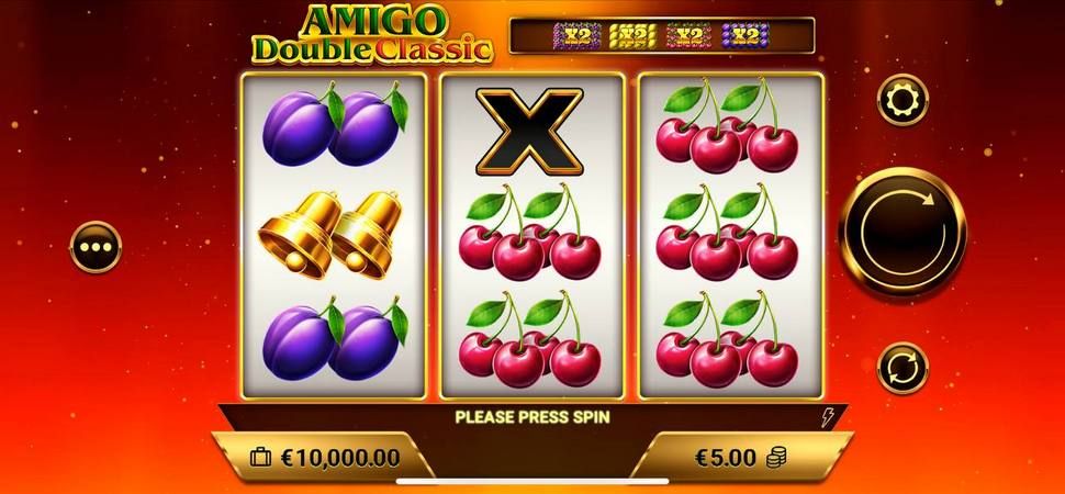 Amigo double classic slot mobile