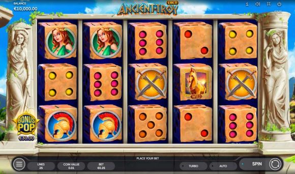 Ancient Troy Dice