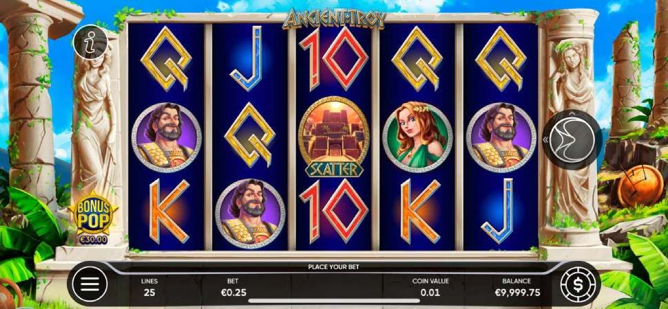 Ancient Troy slot mobile