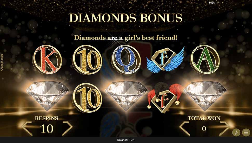 Angel or Joker slot Diamonds Are A Girl’s Best Friend Bonus