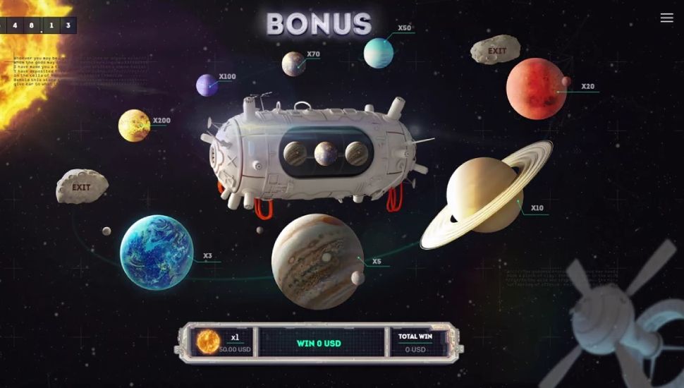 Apollo 77 - Bonus game
