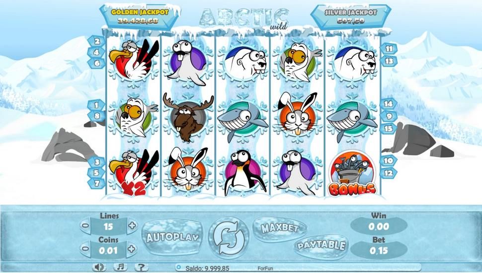 Arctic Wild slot gameplay
