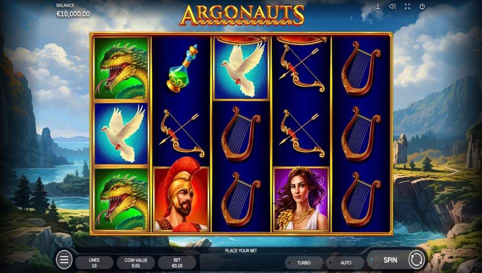 Argonauts slot - gameplay
