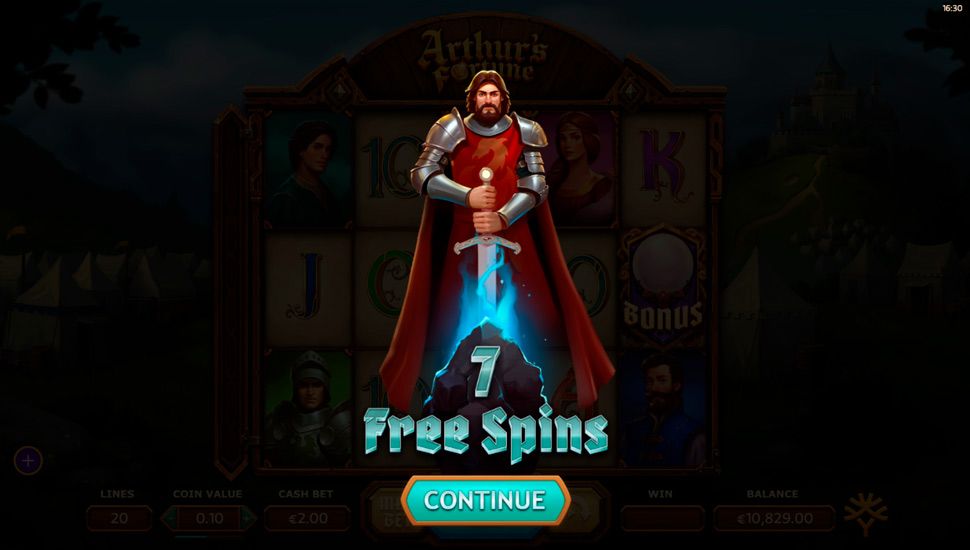 Arthur’s Fortune slot Free Spins