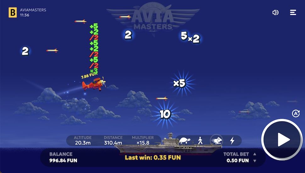 Aviamasters slot Bonus