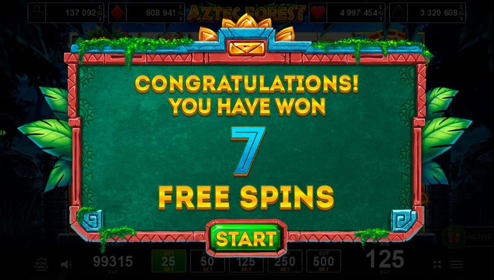 Aztec Forest slot Free Spins