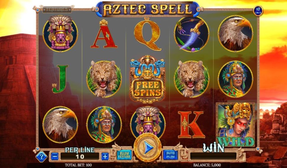 Aztec Spell 10 lines 