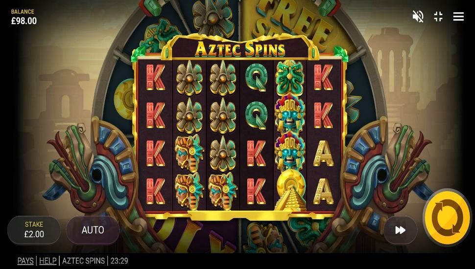 Aztec Spins Slot Mobile
