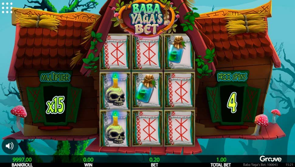 Baba Yaga's Bet slot Multipliers and Free Spins