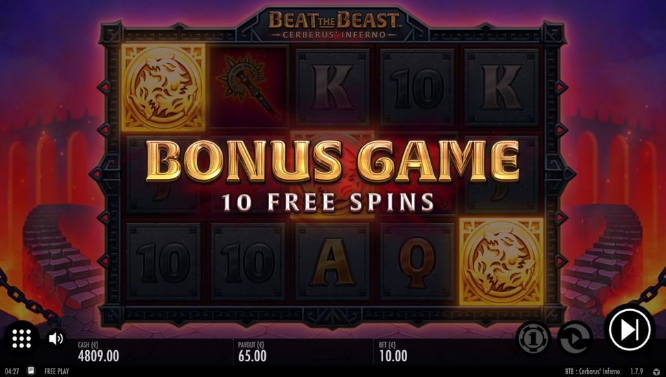 Beat the Beast: Cerberus’ Inferno Slot - Free Spins