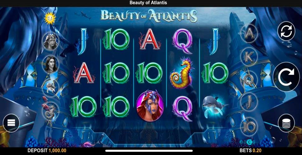 Beauty of Atlantis slot mobile