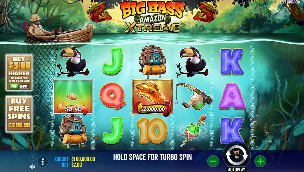 Big Bass Amazon Xtreme Slot gameplay