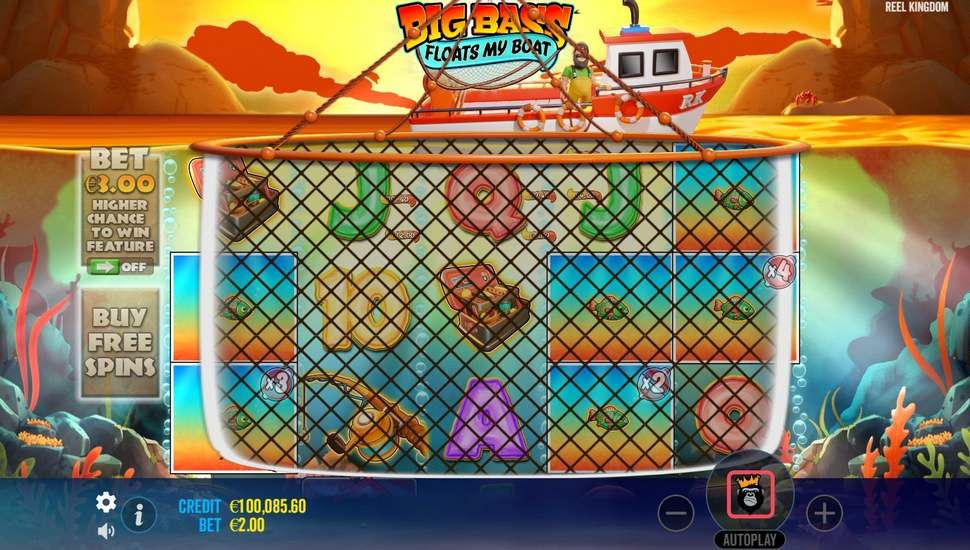 Big Bass Floats My Boat slot random fish collection
