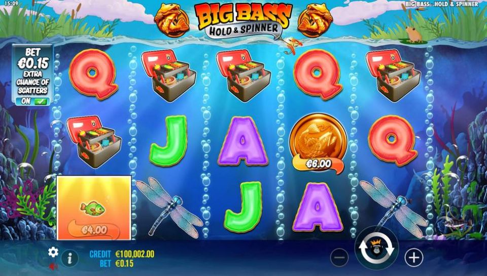 Big Bass Hold & Spinner slot Ante Bet