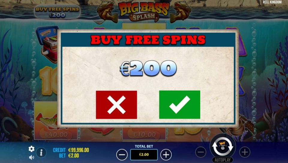 Big Bass Splash Slot Bonus Buy