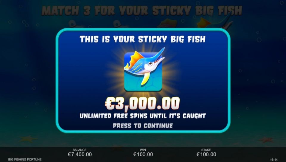 Big Fishing Fortune Slot Free Spins